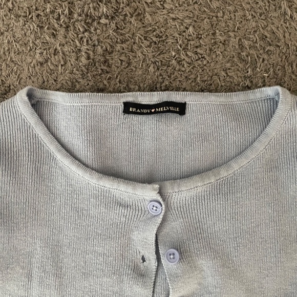 Brandy Melville blue cardigan - Picture 2 of 3